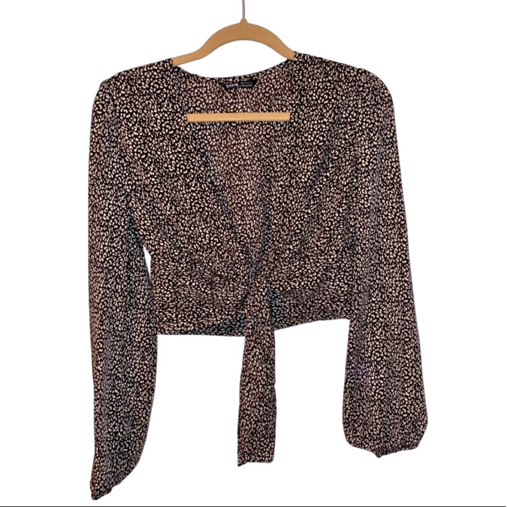 Front Tie Blouse